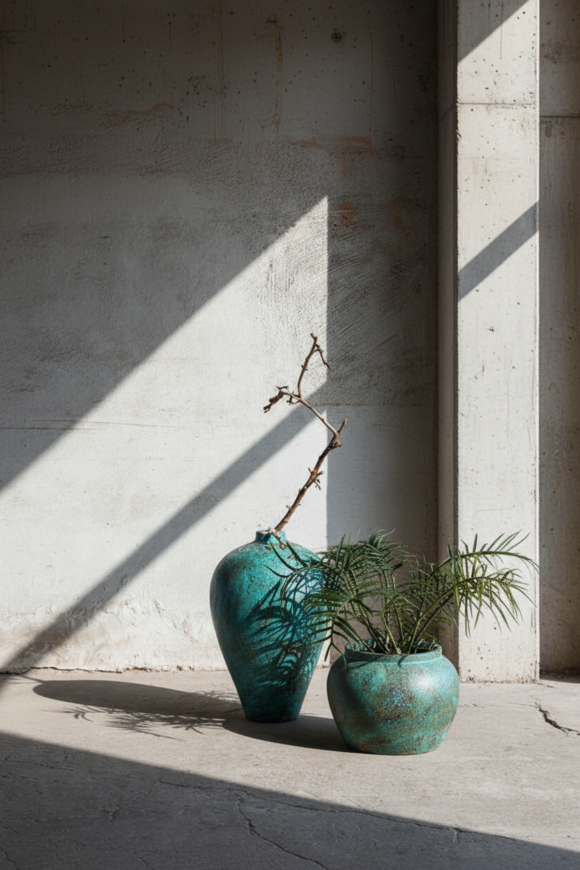 Turquoise jar portrait 2