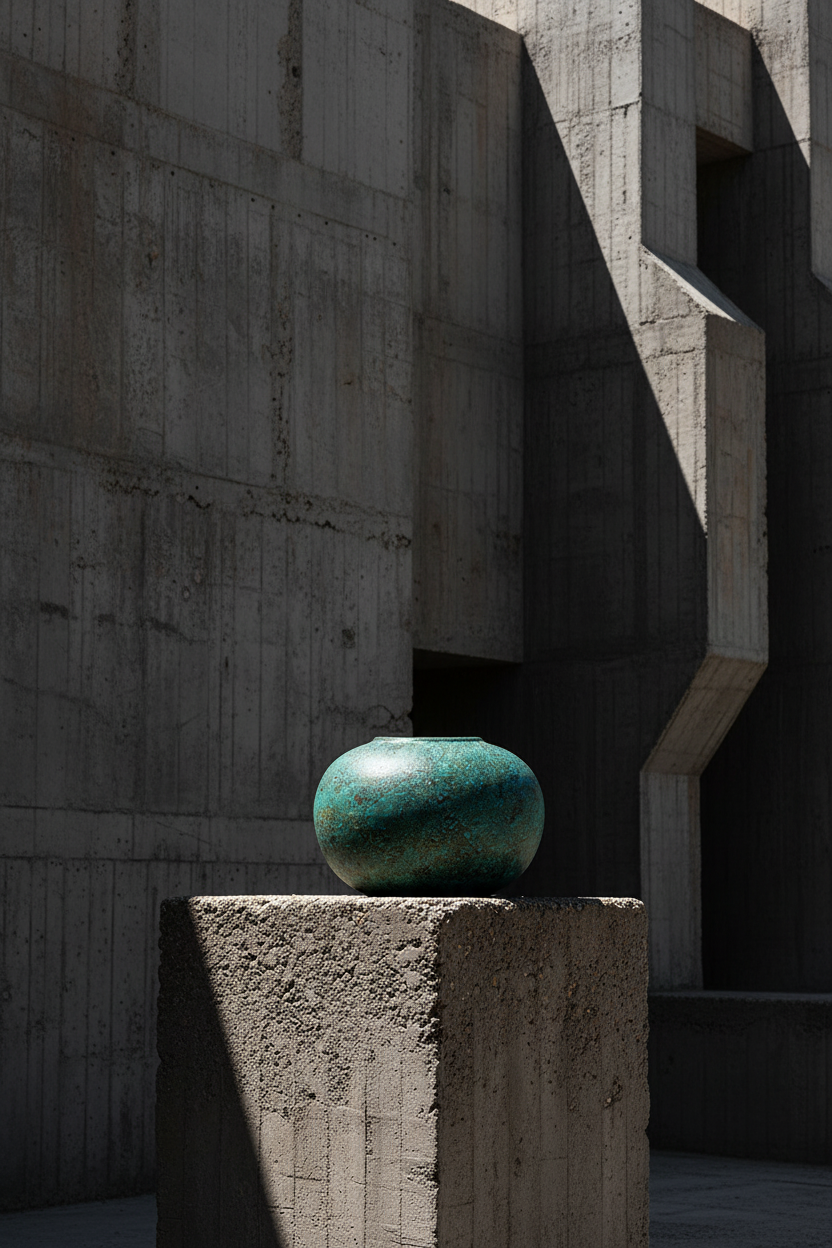 Turquoise jar portrait 4