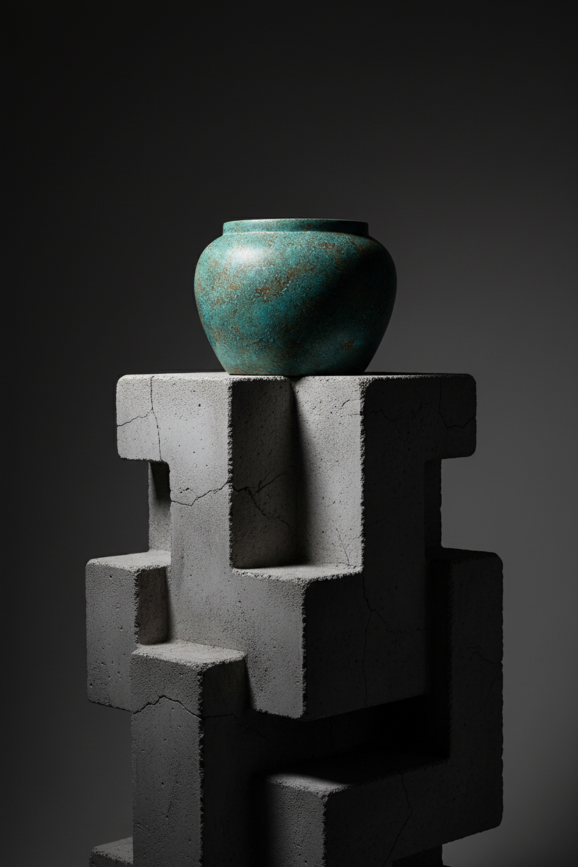Turquoise vase 30 portrait 3