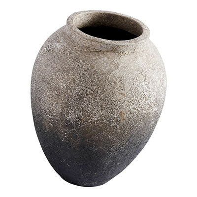 MUUBS Jar Story 28 - Grey Terracotta - Ø23xH28 cm