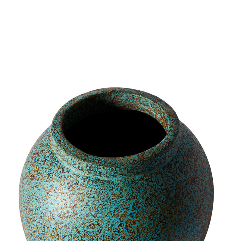 Jar Anchor 28 - Turquoise Terracotta - Ø23xH28 cm MUUBS