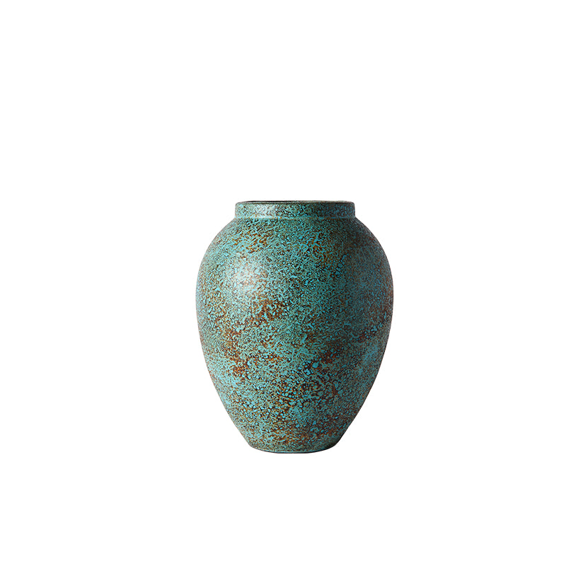 Jar Anchor 28 - Turquoise Terracotta - Ø23xH28 cm MUUBS