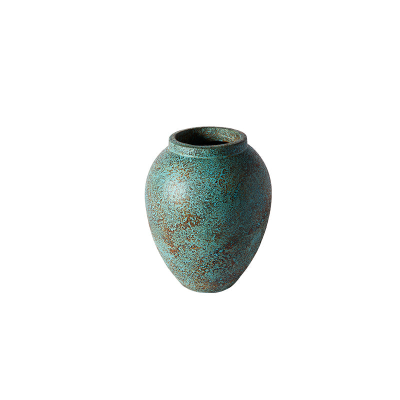 Jar Anchor 28 - Turquoise Terracotta - Ø23xH28 cm MUUBS