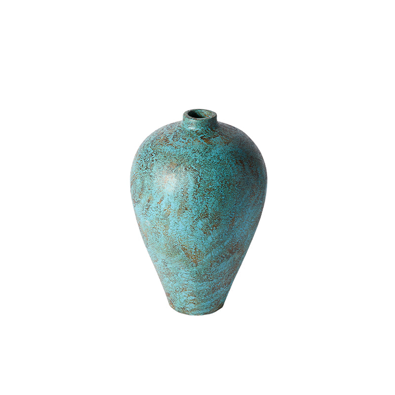 Jar Anchor 60 - Turquoise Terracotta - Ø39xH60 cm MUUBS