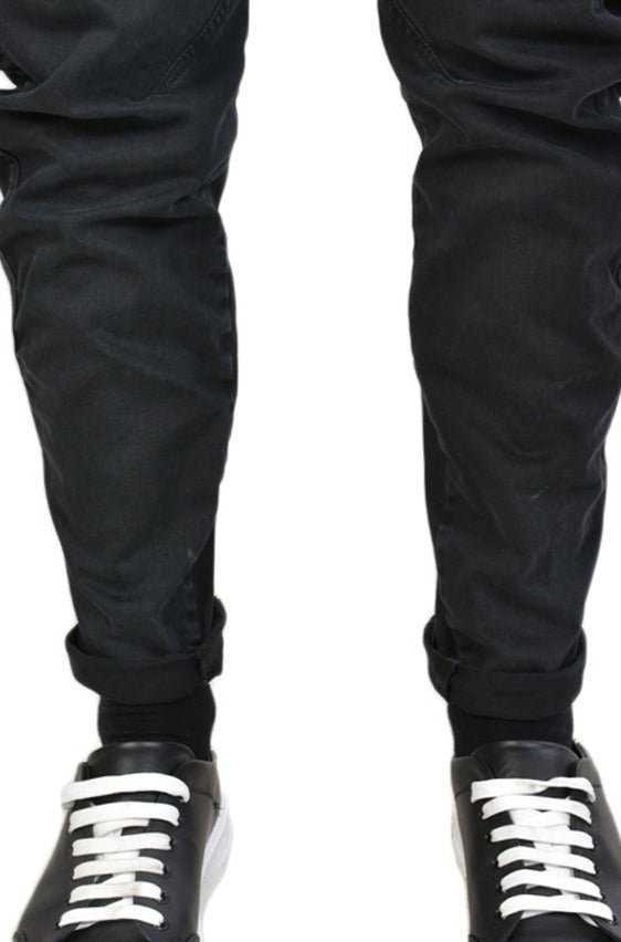 2CR8023X Stylish black trousers 147 Pants trousers men xagon TEPHRA