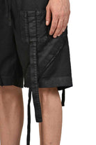3B DERRIK23 BLACK Shorts 164 Bermudas fashionable men's shorts LA HAINE INSIDE US TEPHRA