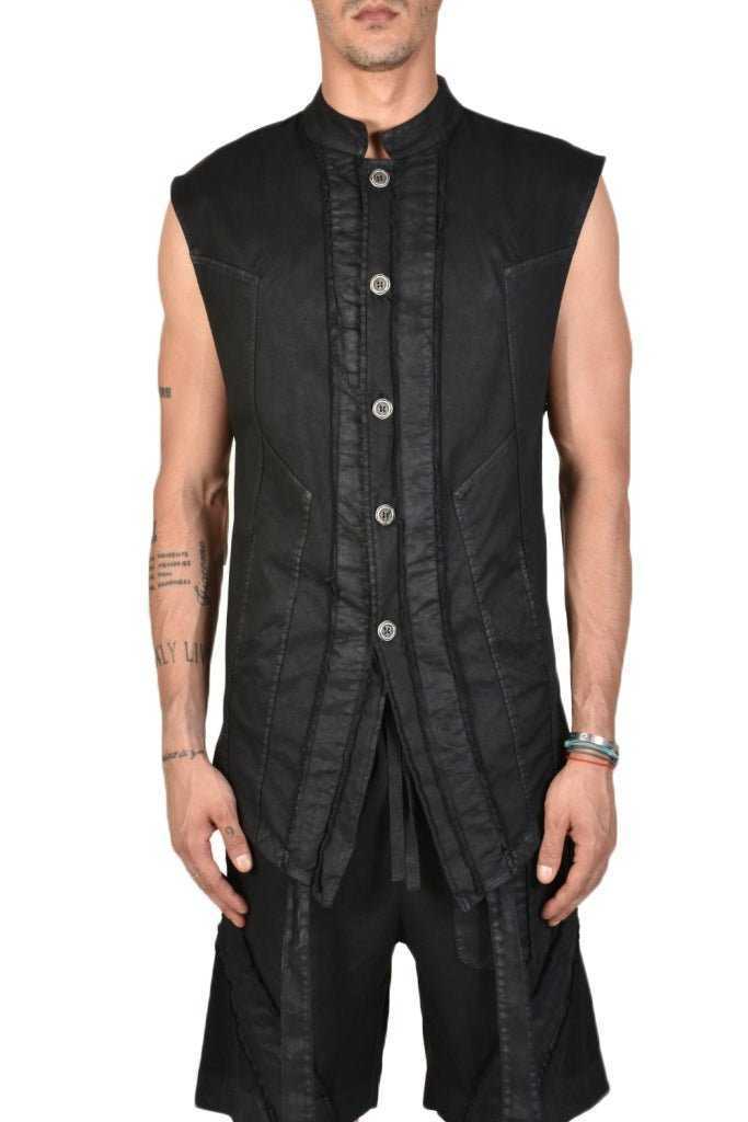 3B JANUM23 Black Vest 196 Vests Jackets LA HAINE INSIDE US TEPHRA