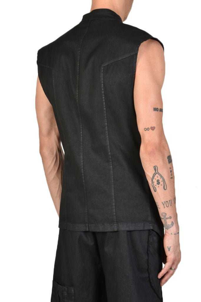 3B JANUM23 Black Vest 196 Vests Jackets LA HAINE INSIDE US TEPHRA