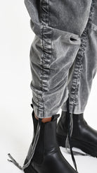 A33B M103325 TROUSER Regular Cotton Stretch Marmorized Grey