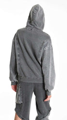 A33B M104525 FLEECE Comfort Cotton Stretch Marmorized UNISEX U Grey