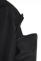 3B M1114 COAT Over Cloth UNISEX  Black LA HAINE INSIDE US