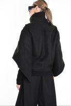 3B M1115 SPORT JACKET Over Cloth UNISEX D Black LA HAINE INSIDE US