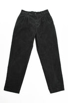 3B M1118 TROUSER Regular Velvet Dyed Cold Black MAN TEPHRA