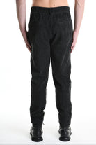 3B M1118 TROUSER Regular Velvet Dyed Cold Black MAN TEPHRA