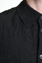 3B M1129 SHIRT Regular Nylon & Jacquard Black TEPHRA