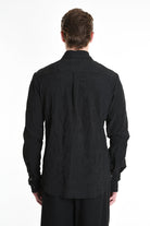 3B M1129 SHIRT Regular Nylon & Jacquard Black TEPHRA