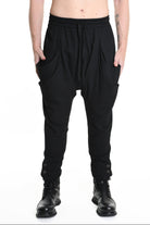 3B M1131 TROUSER Comfort Boucle Black MAN LA HAINE INSIDE US