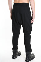 3B M1131 TROUSER Comfort Boucle Black MAN LA HAINE INSIDE US