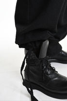 3B M1132 TROUSER Over Boucle Black MAN TEPHRA