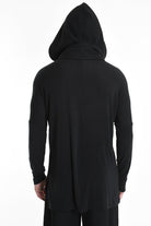 3B M1135 SCARF Hood Boucle Black UNISEX LA HAINE INSIDE US