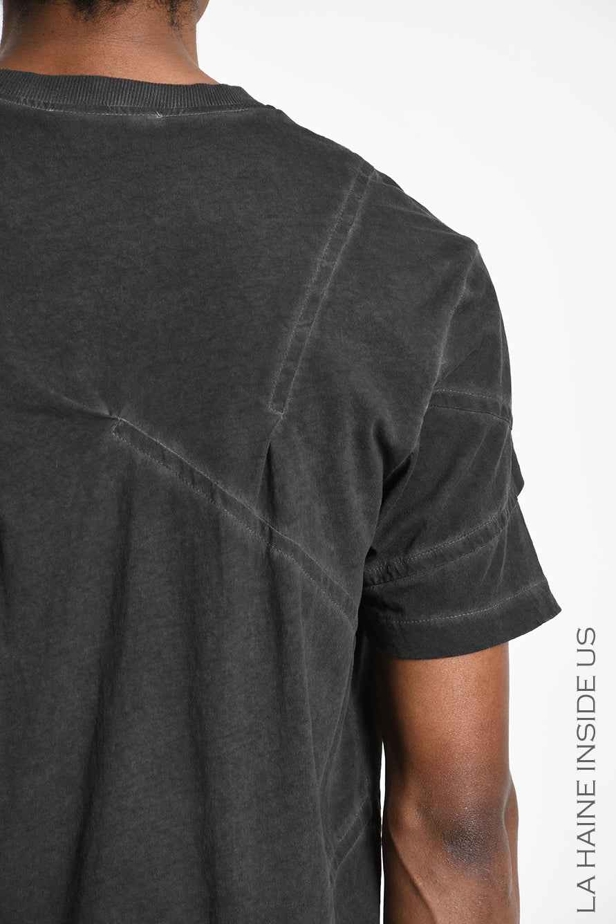 3B M1294 T-SHIRT Comfort Cotton Dyed Cold Grey