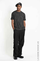 3B M1294 T-SHIRT Comfort Cotton Dyed Cold Grey