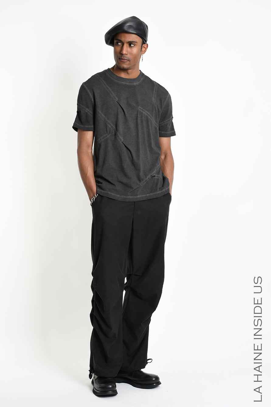 3B M1294 T-SHIRT Comfort Cotton Dyed Cold Grey
