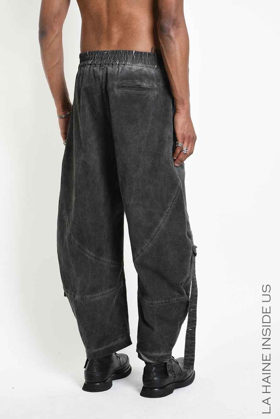 3B M1323 CARGO Over Balloon Cotton Dyed Cold Grey