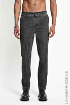 3B M1324 TROUSER Regular Skinny Cotton Dyed Cold Grey