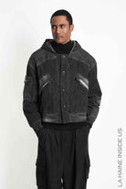 3B M1325 SPORT JACKET Over Meshcore Dyed Col Grey