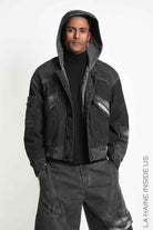 3B M1325 SPORT JACKET Over Meshcore Dyed Col Grey