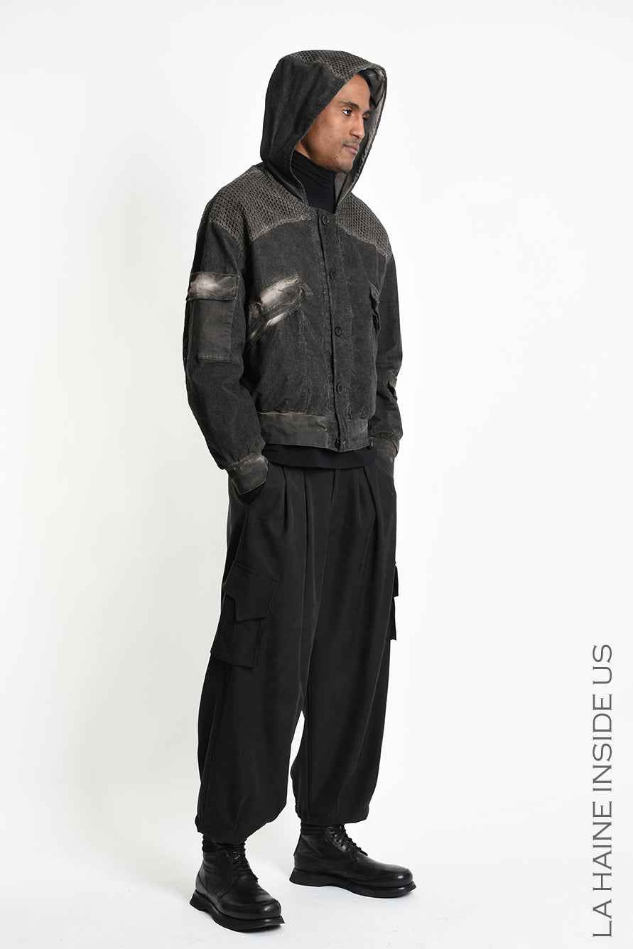 3B M1325 SPORT JACKET Over Meshcore Dyed Col Mud
