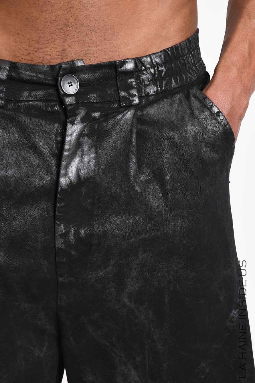3B M1327 CARGO Over Gabardina Coated Black