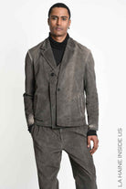 3B M1330 JACKET Regular Velvet Dyed Cold Mud