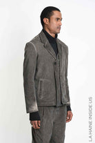 3B M1330 JACKET Regular Velvet Dyed Cold Mud
