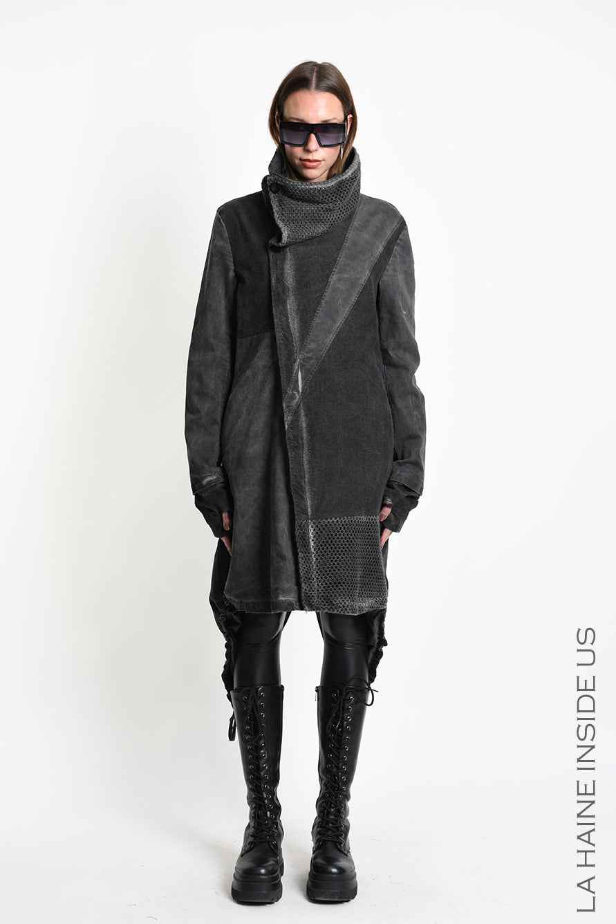 3B M1319 PARKA Regular Meshcore Dyed Cold UNISEX U Grey