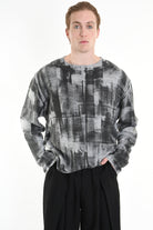 3K M1194 REGULAR KNITWEAR Gauge 7 with Roller Treatment Black LA HAINE INSIDE US