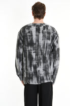 3K M1194 REGULAR KNITWEAR Gauge 7 with Roller Treatment Black LA HAINE INSIDE US