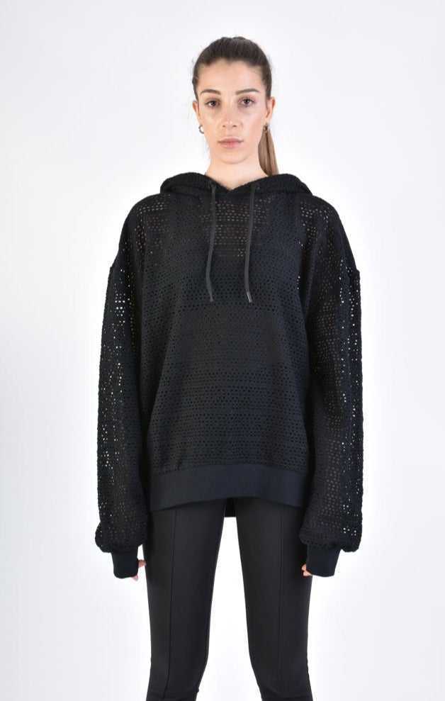 3M LM10224D Oversize Cotton Net UNISEX Black 278 Coats & Jackets Tops Women LA HAINE INSIDE US TEPHRA