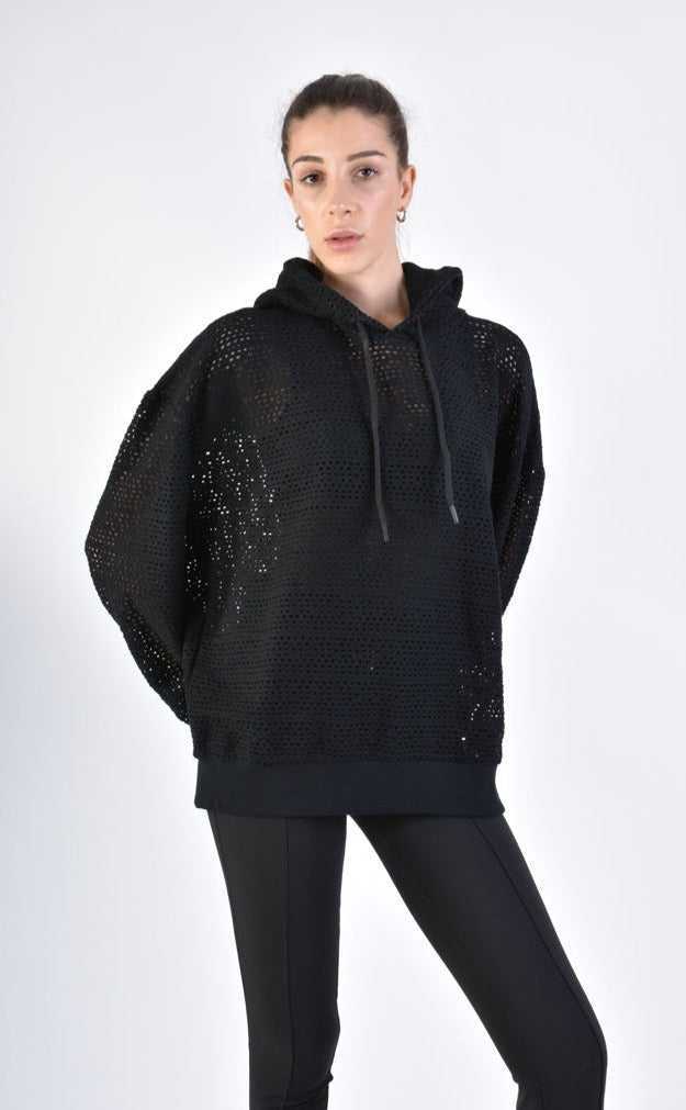 3M LM10224D Oversize Cotton Net UNISEX Black 278 Coats & Jackets Tops Women LA HAINE INSIDE US TEPHRA