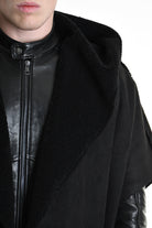 3- M1169 GILET/CAPPA Over Ecomontone Doubleface UNISEX U Black TEPHRA