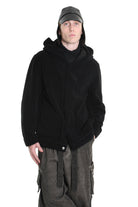 3- M1170 SPORT JACKET Comfort Faux Sheepskin Double face Black TEPHRA