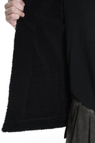 3- M1170 SPORT JACKET Comfort Faux Sheepskin Double face Black TEPHRA