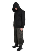 3- M1170 SPORT JACKET Comfort Faux Sheepskin Double face Black TEPHRA