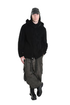 3- M1170 SPORT JACKET Comfort Faux Sheepskin Double face Black TEPHRA