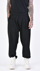 A33M LM09125 PANTS Comfort Punto Milano Stretch Black