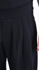 A33M LM09125 PANTS Comfort Punto Milano Stretch Black