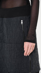 A33M LM20925 TROUSER Fleece & Cotton Jacquard 307gr. UNISEX D Grey