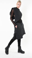 A33M LM20925 TROUSER Fleece & Cotton Jacquard 307gr. UNISEX D Grey