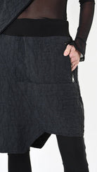 A33M LM20925 TROUSER Fleece & Cotton Jacquard 307gr. UNISEX D Grey